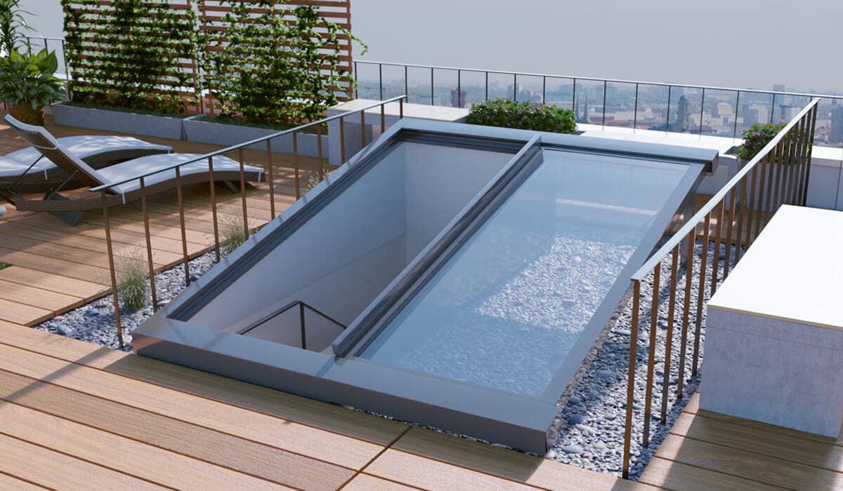 4 lưu ý khi thiết kế giếng trời nhà ống để tránh bị mưa tạt