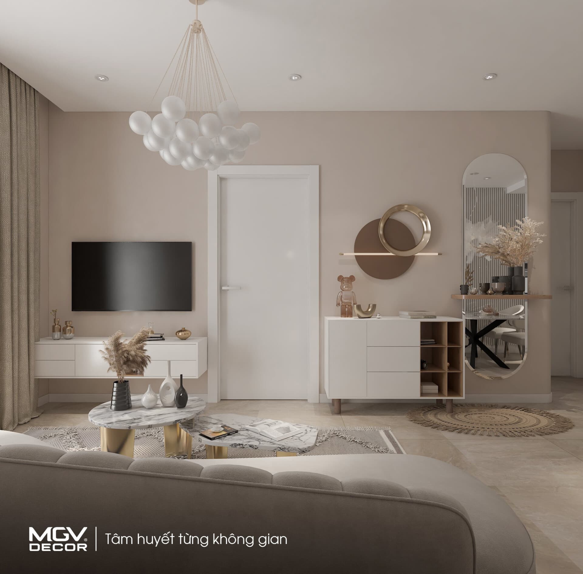 Căn hộ chung cư 2 phòng ngủ | Saigon South Residence