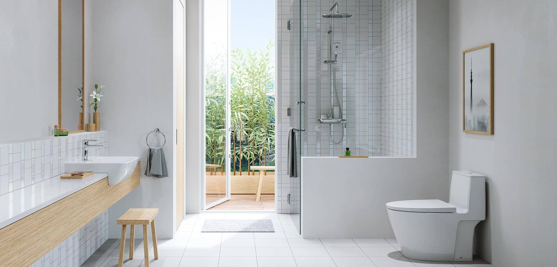 Gợi ý thiết kế phòng tắm nhỏ gọn nhưng vẫn đẳng cấp, phù hợp với lối sống đô thị