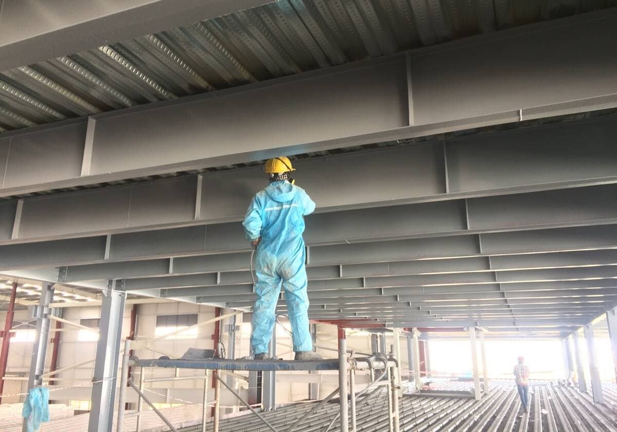 Quy định & tiêu chuẩn sơn chống cháy kết cấu thép