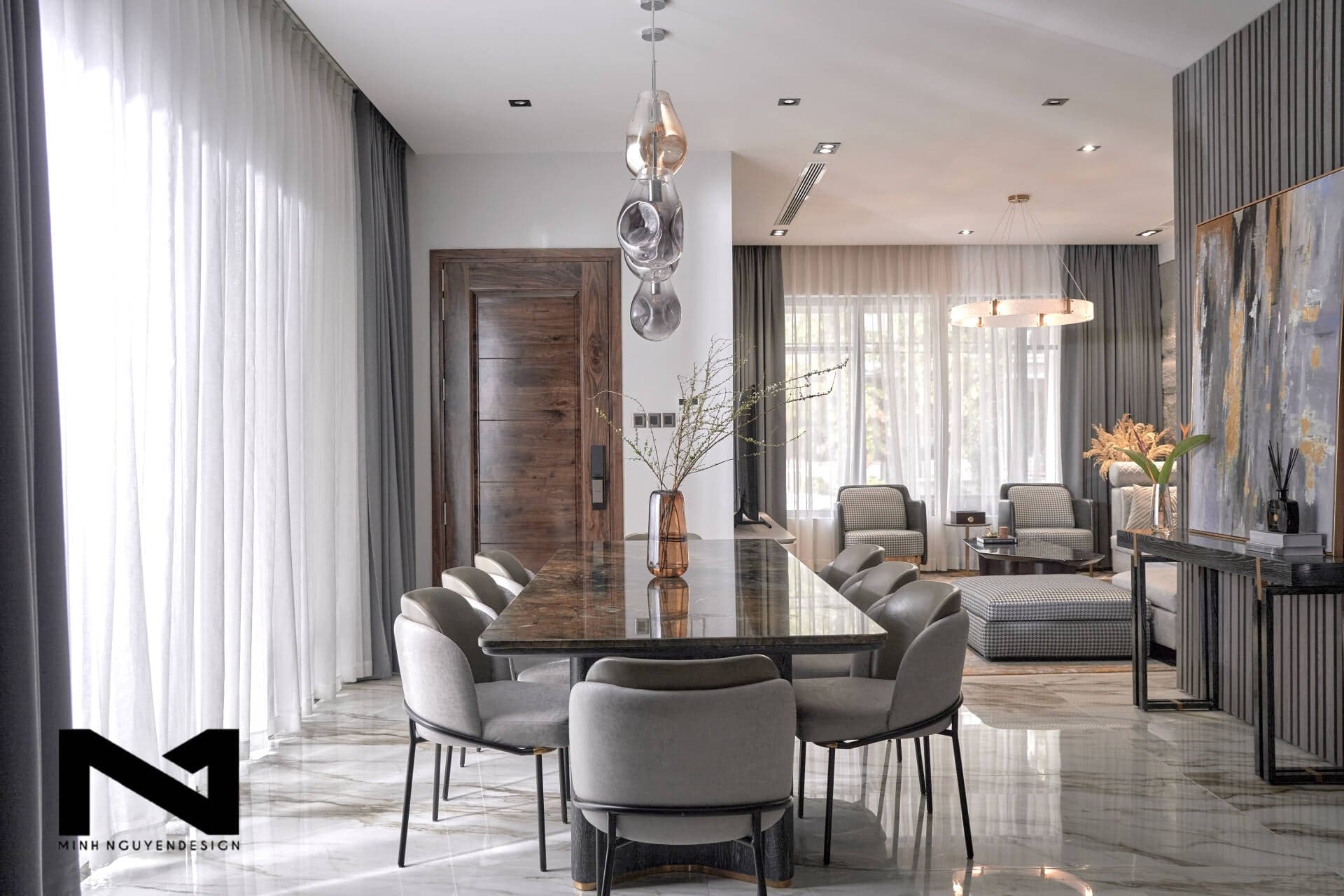 Căn Villa Ninesouth - Chốn an cư của vợ chồng trẻ hiện đại và có gu