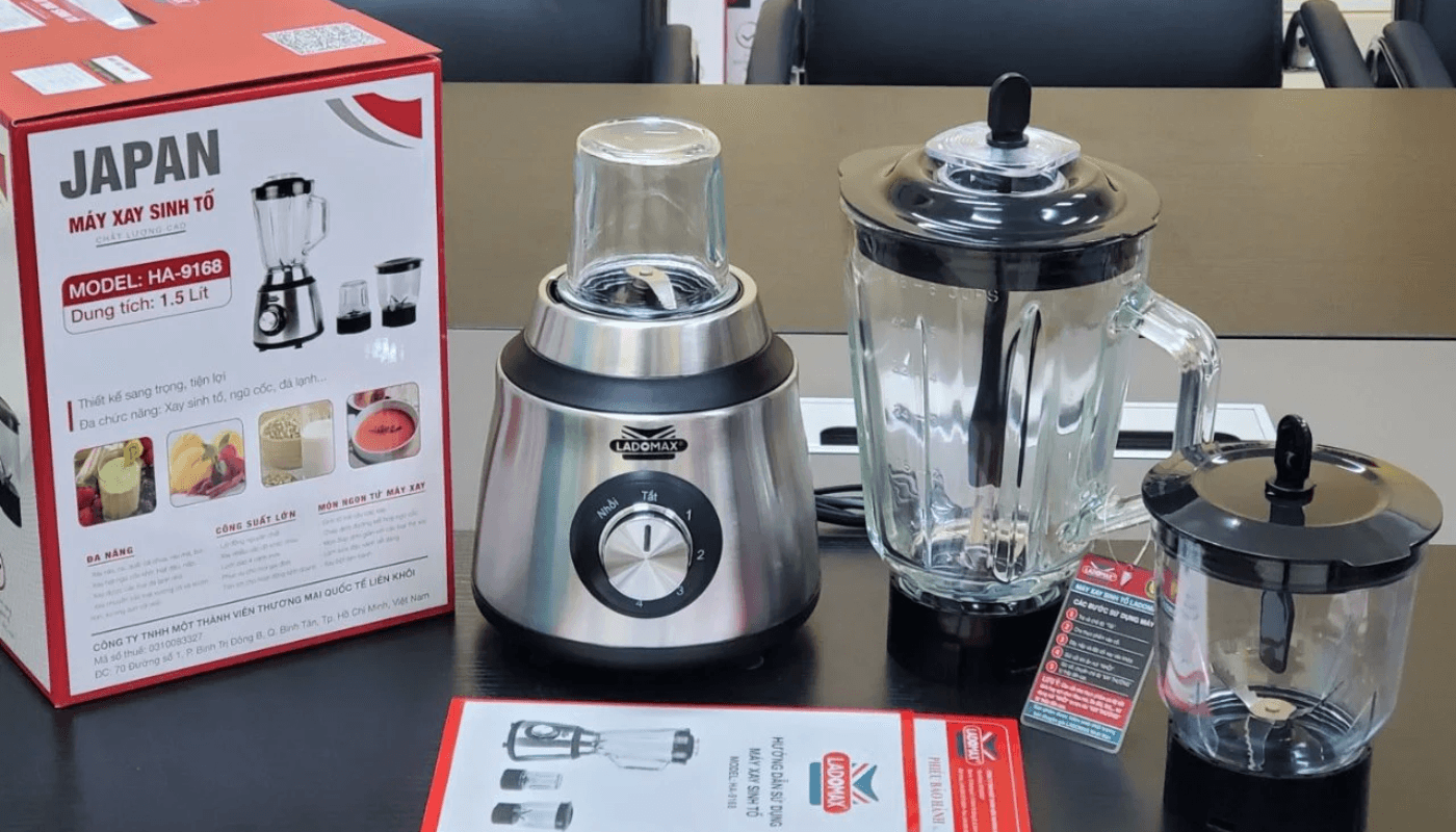 Tổng hợp 8 lỗi phổ biến trên máy xay sinh tố và cách khắc phục