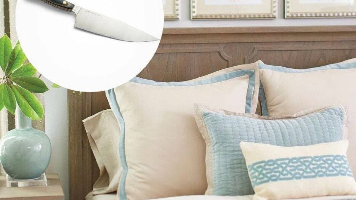 Tại sao lại để dao đầu giường? Ý nghĩa và những điều bạn nên biết