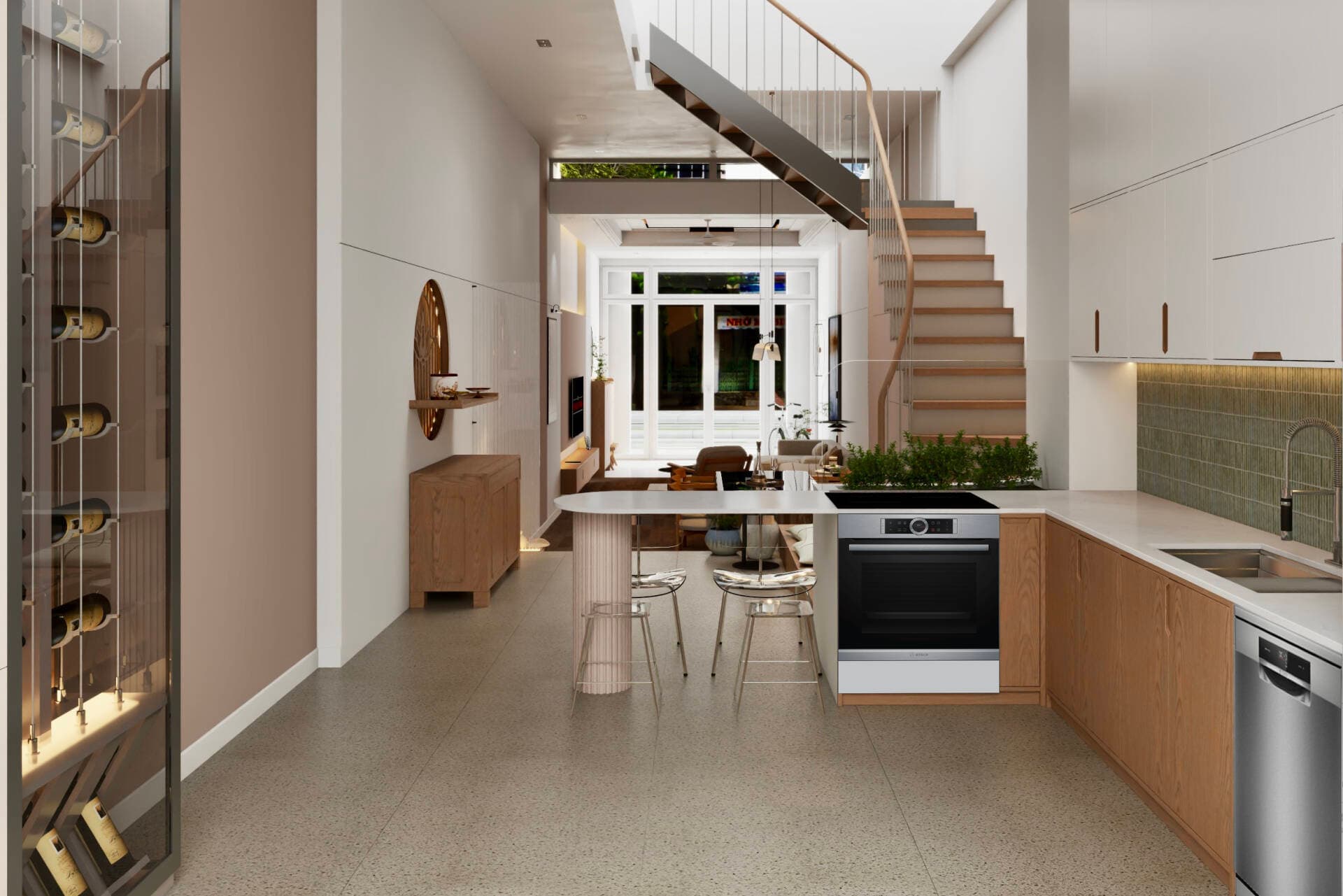 Q12 House – Không gian sống hiện đại và tiện nghi cho cặp vợ chồng trẻ