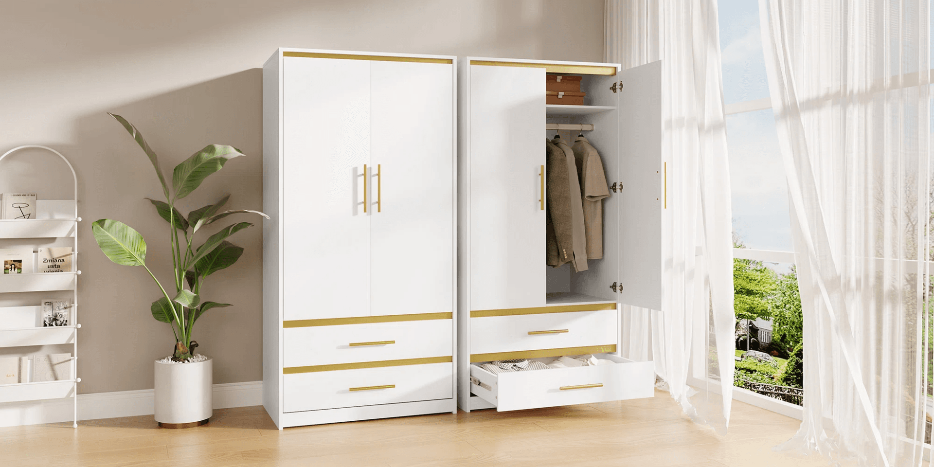 Tủ Armoire là gì? Đặc điểm, công năng và cách phân biệt với tủ thông thường