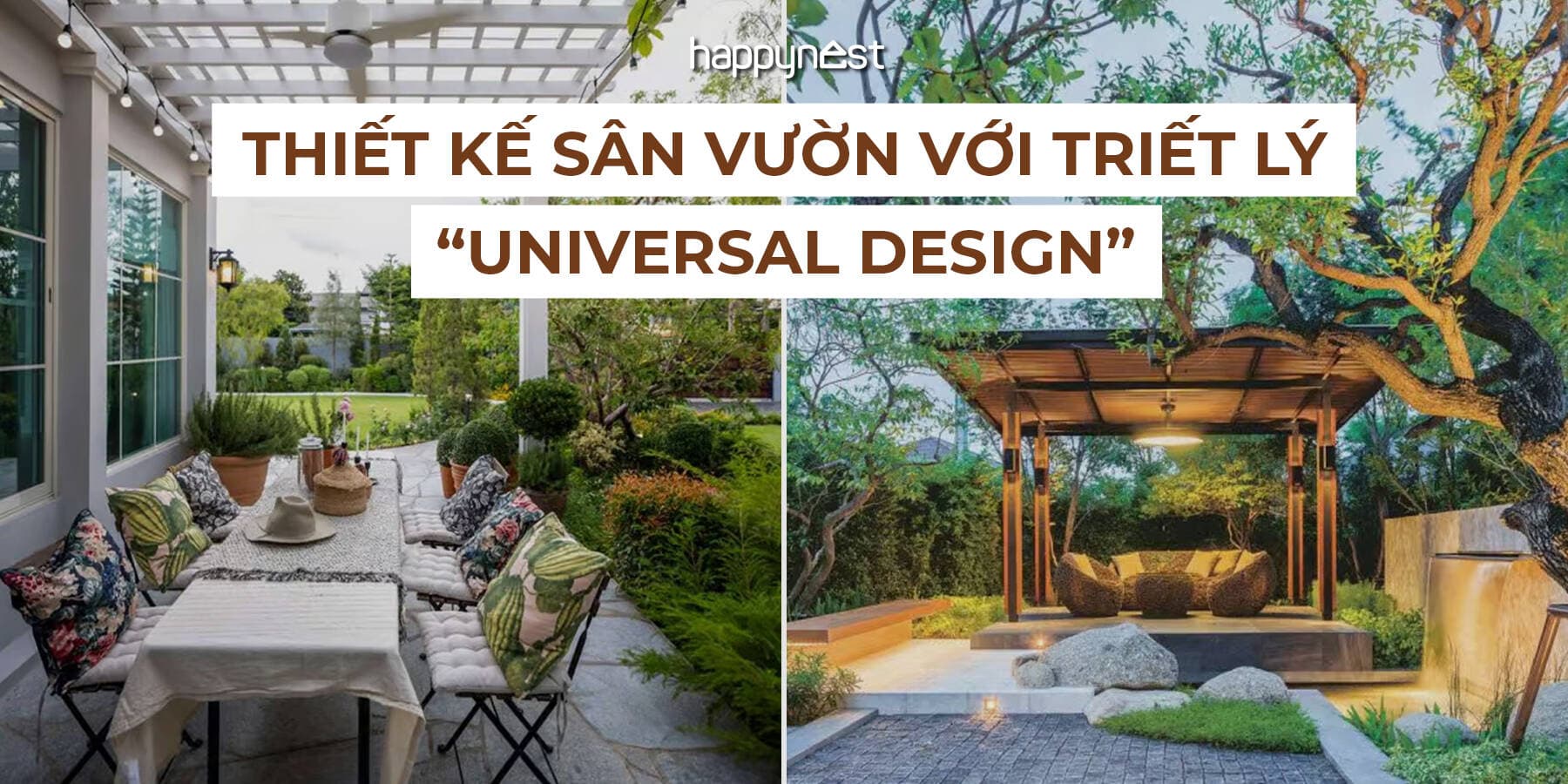 Thiết kế vườn Universal Design: Xu hướng tạo không gian thân thiện cho mọi thế hệ trong gia đình
