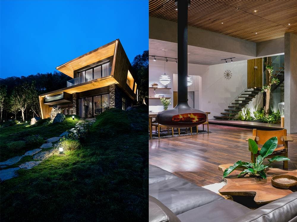 Teak House - Sự kết hợp hài hòa giữa vẻ đẹp kiến trúc với tự nhiên khiến nhiều người muốn bỏ phố lên rừng