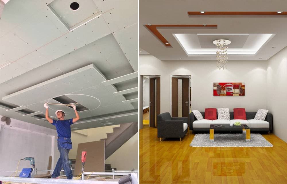 5 lưu ý cho gia chủ khi sử dụng trần thạch cao
