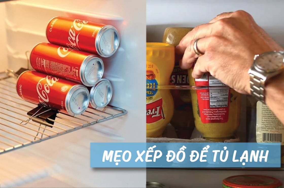 101 mẹo xếp đồ để tủ lạnh không còn là bãi chiến trường