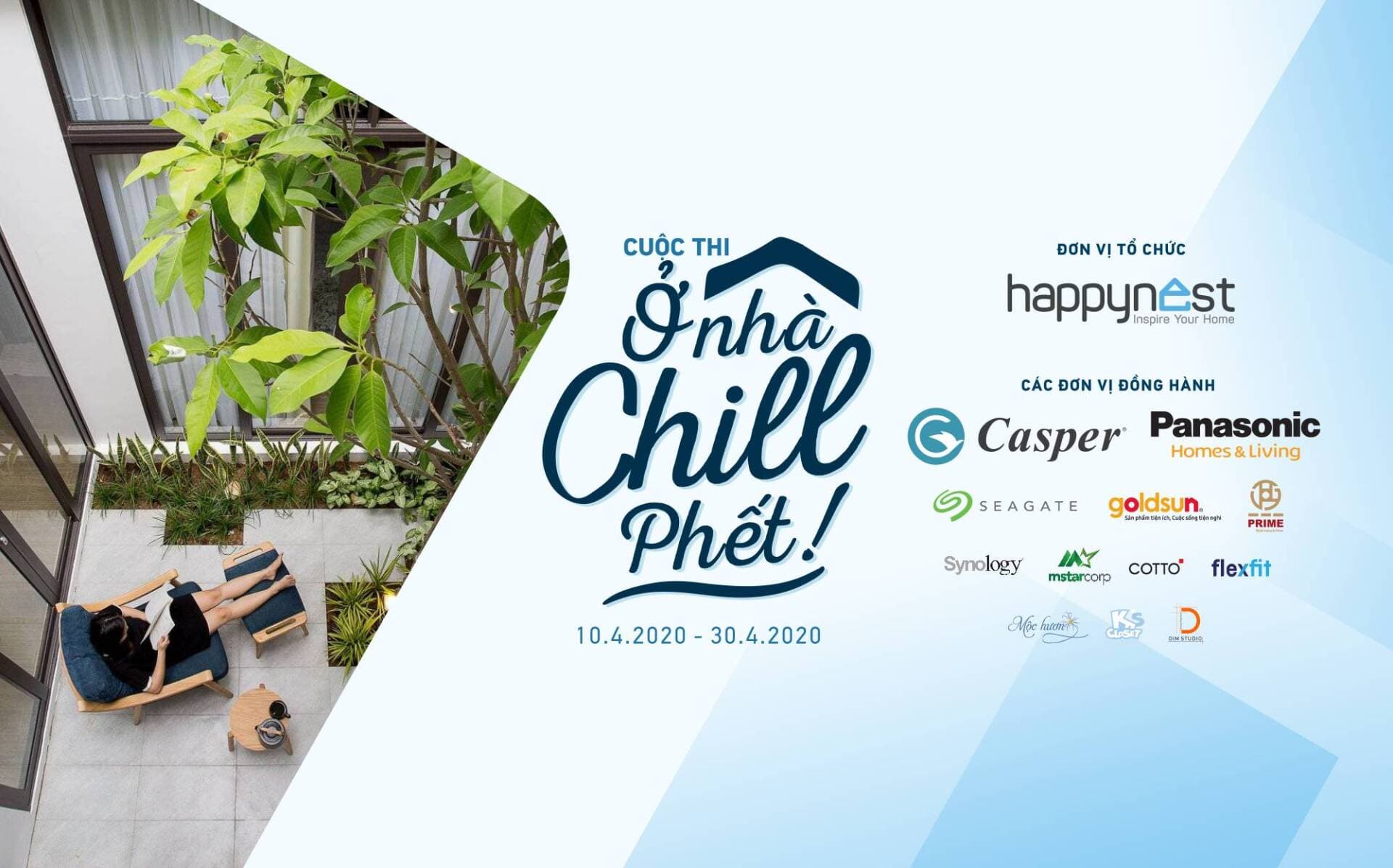 [Happynest Thông báo] Thể lệ cuộc thi “Ở nhà Chill phết”
