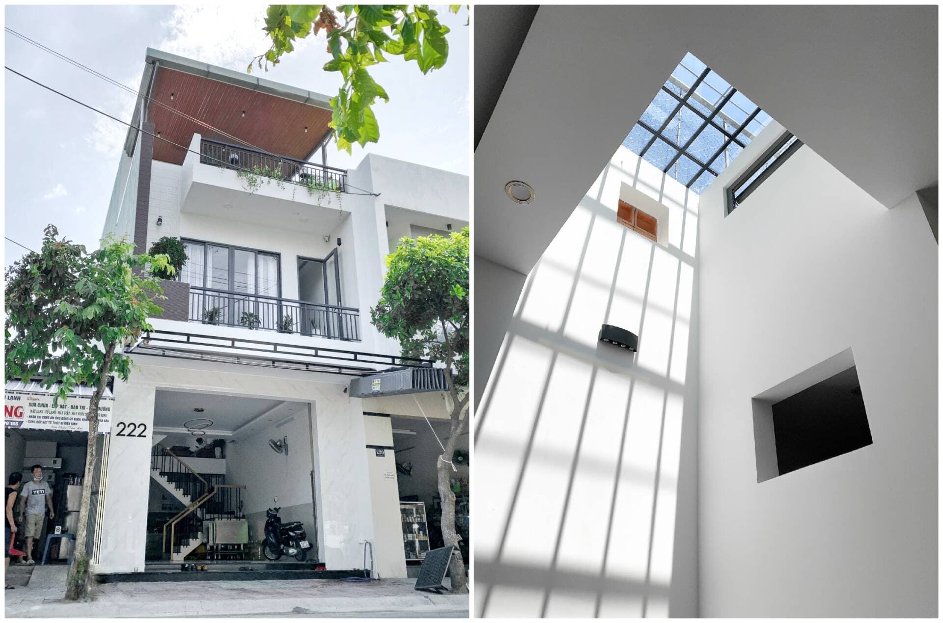 Nhà phố 75m2 thoáng sáng, là “quả ngọt” sau 25 năm kết hôn của cặp vợ chồng tại Đà Nẵng