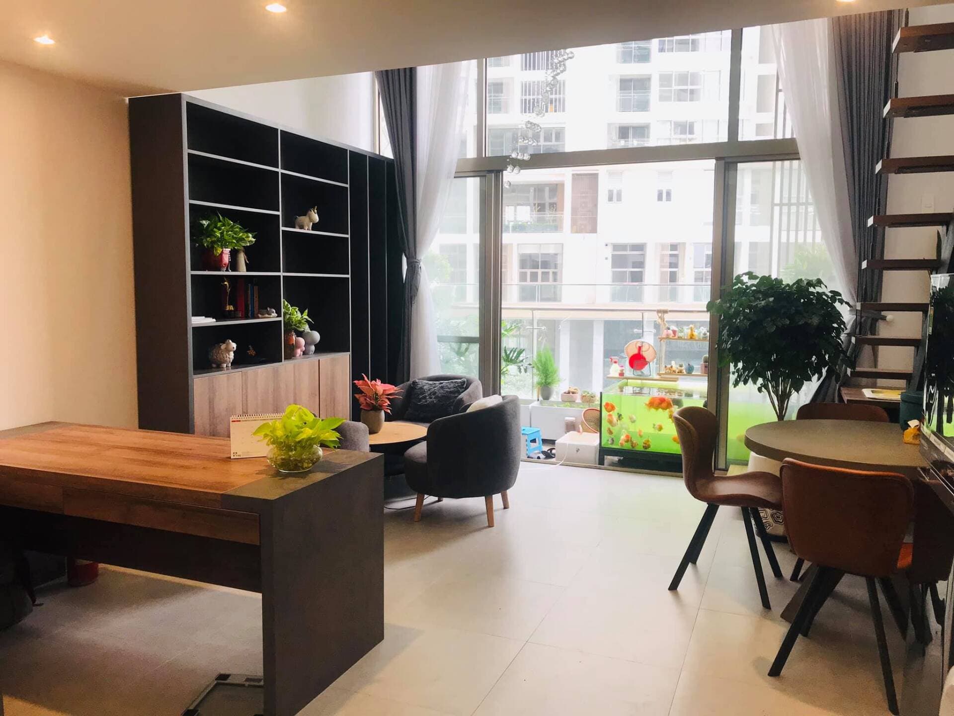 Căn hộ 39m2 có tất cả những gì gia chủ muốn: không gian thư thái để nuôi cá, trồng rau và gạt hết mọi âu lo