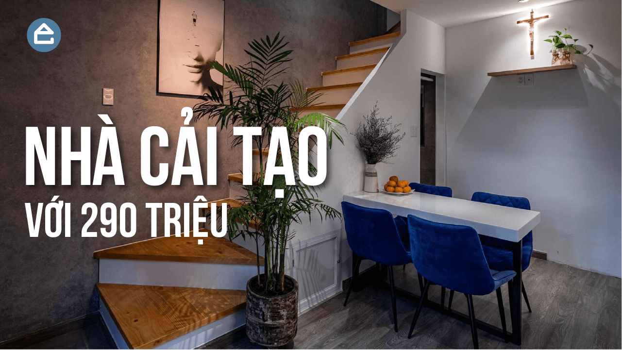 Đôi vợ chồng trẻ cải tạo nhà cấp 4 theo đúng sở thích, chi phí hết 290 triệu đồng