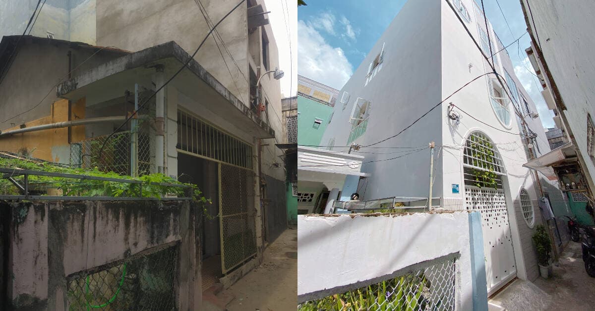 Xây mới nhà cấp 4 trong hẻm thành nhà 3 tầng, chi phí trọn gói 1,2 tỷ đồng