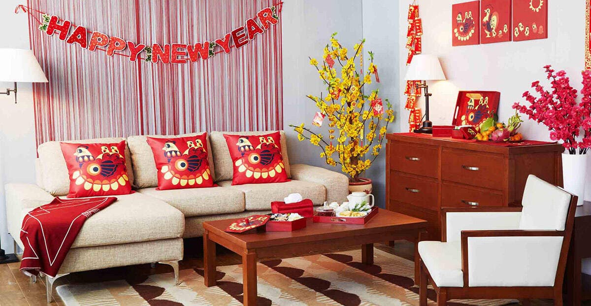 Trang trí bếp đón Tết để có một năm mới nhiều tài lộc