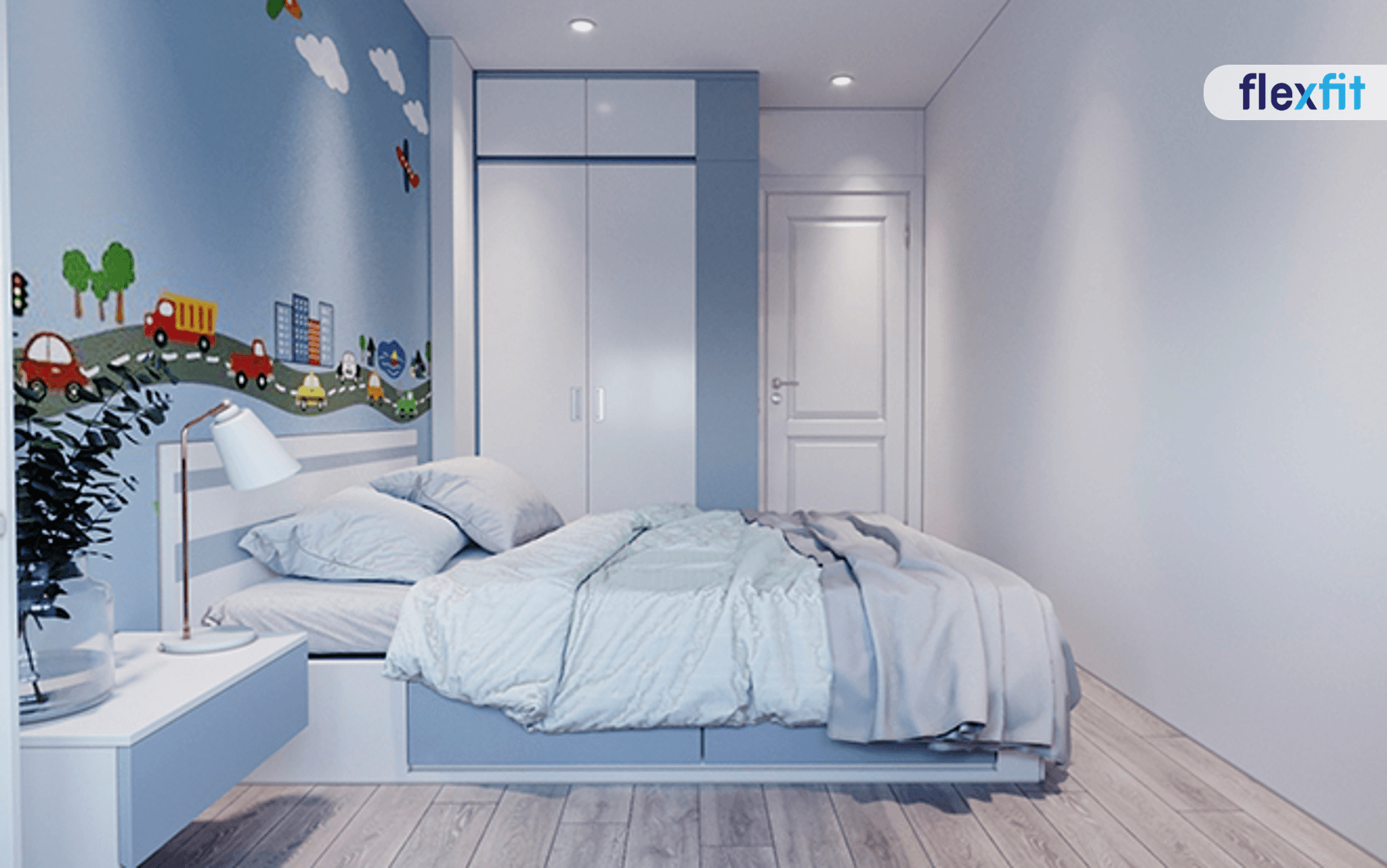 Thiết kế phỏng ngủ siêu yêu kích thích sự sáng tạo dành cho bé trai