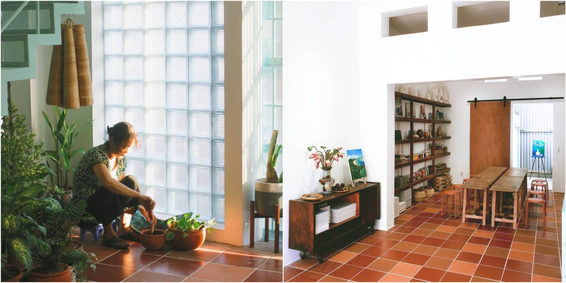 Cải tạo nhà 40m2 chi phí 300 triệu, em trai kiến trúc sư xóa hết nhược điểm căn nhà cũ cho chị gái