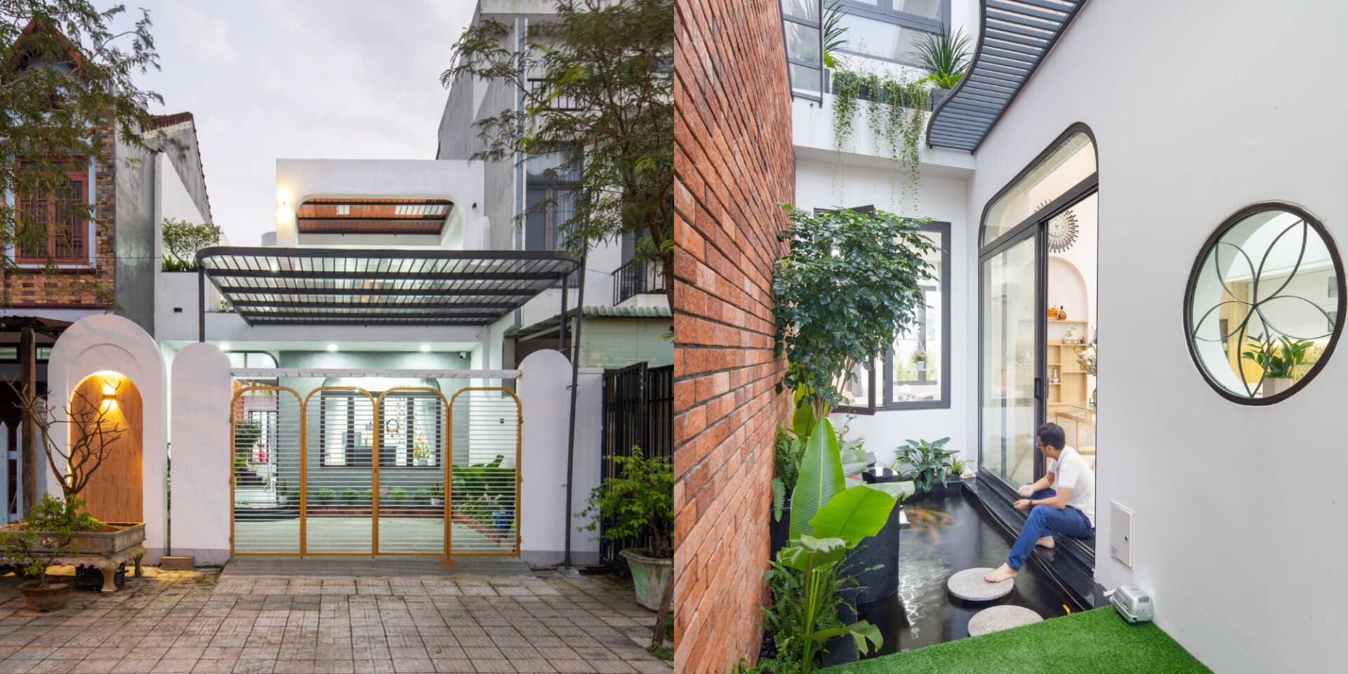 Vợ chồng con gái ‘rượu’ xây tặng bố mẹ nhà 2 tầng để an hưởng tuổi già, vui vẻ cùng con cháu