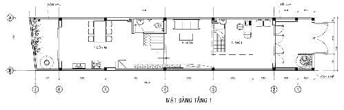 KTS tư vấn thiết kế nhà trên miếng đất 21x4 tại Quận 5 cho gia đình 3 thế hệ