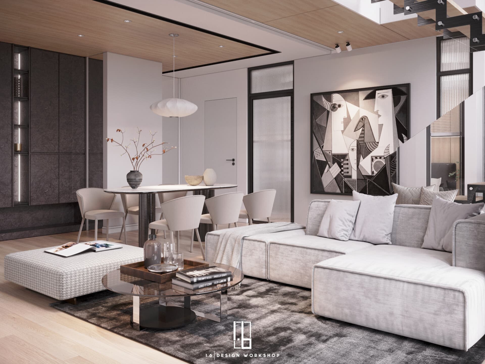 Sky Oasis - căn duplex Ecopark mang vẻ đẹp Minimalism trong dòng chảy hiện đại