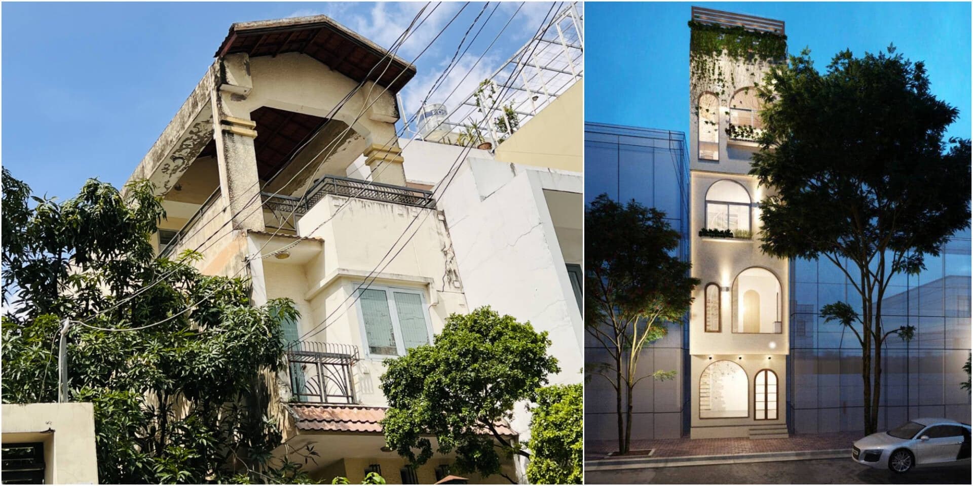 KTS Trần Đức Huy tư vấn cải tạo nhà 4x20 Sài Gòn, chi phí 380 triệu đồng