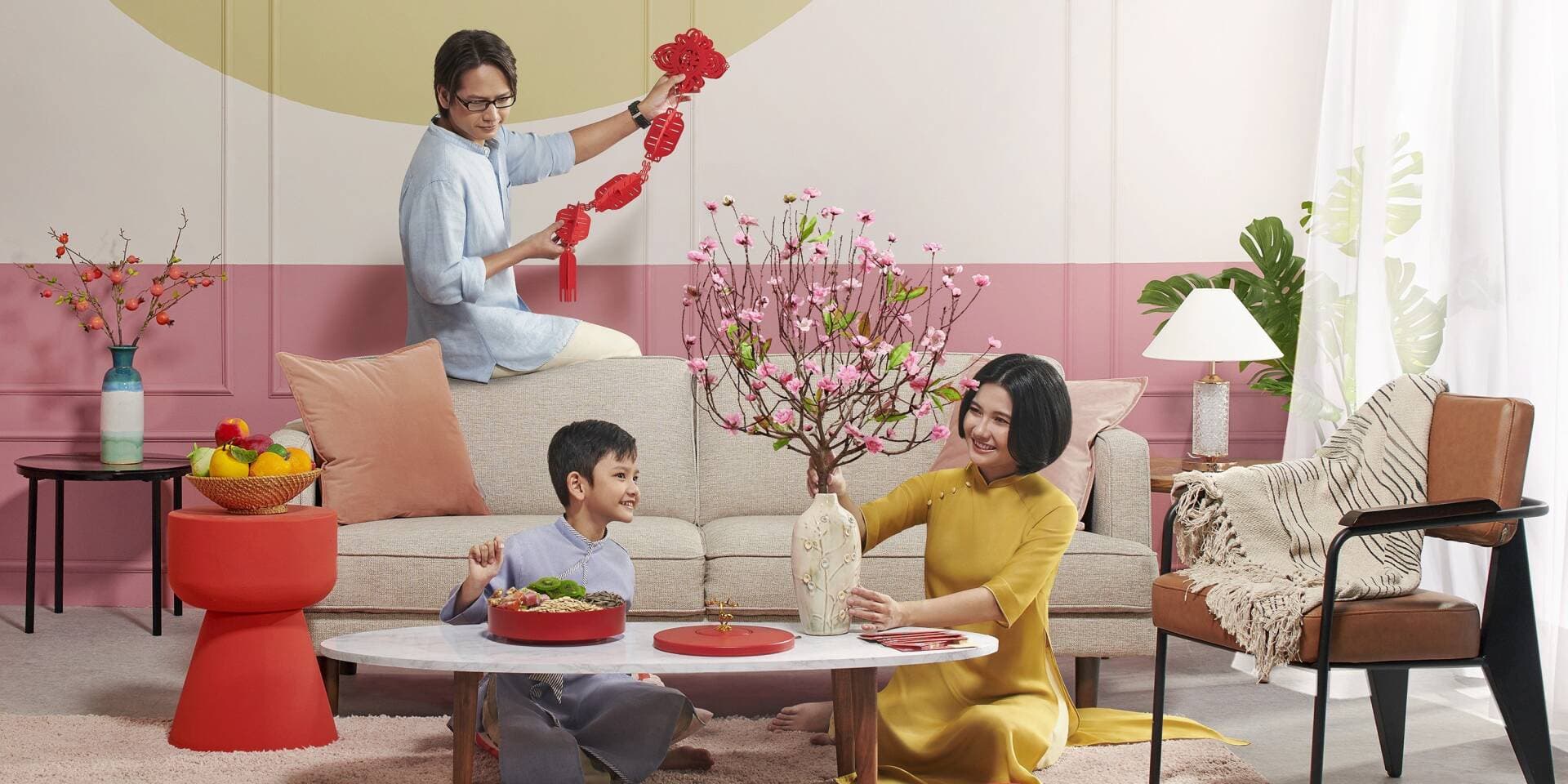 Thổi sắc Xuân bằng những cảm hứng màu sắc