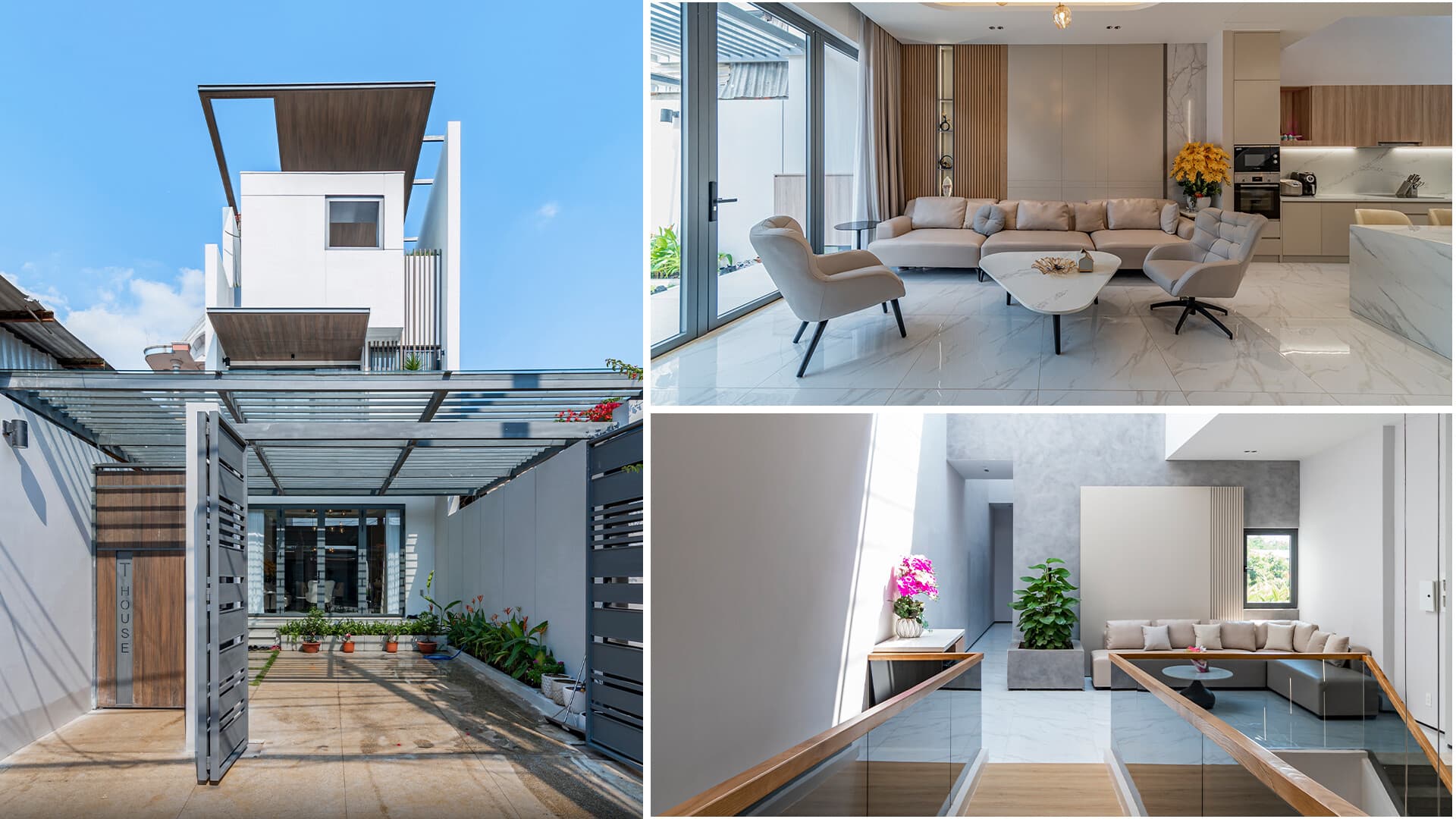 TT House - Nhà phố hiện đại và giải pháp cho nhà hướng Tây