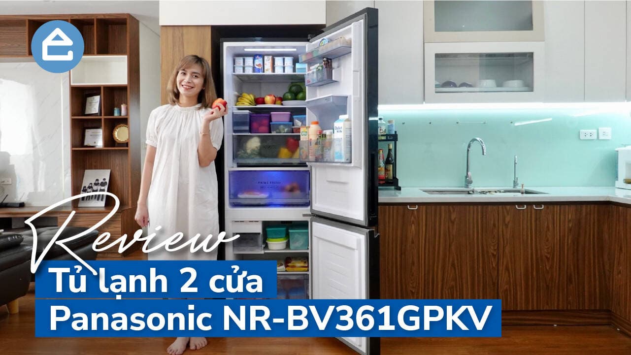 Review tủ lạnh Panasonic NR-BV361GPKV