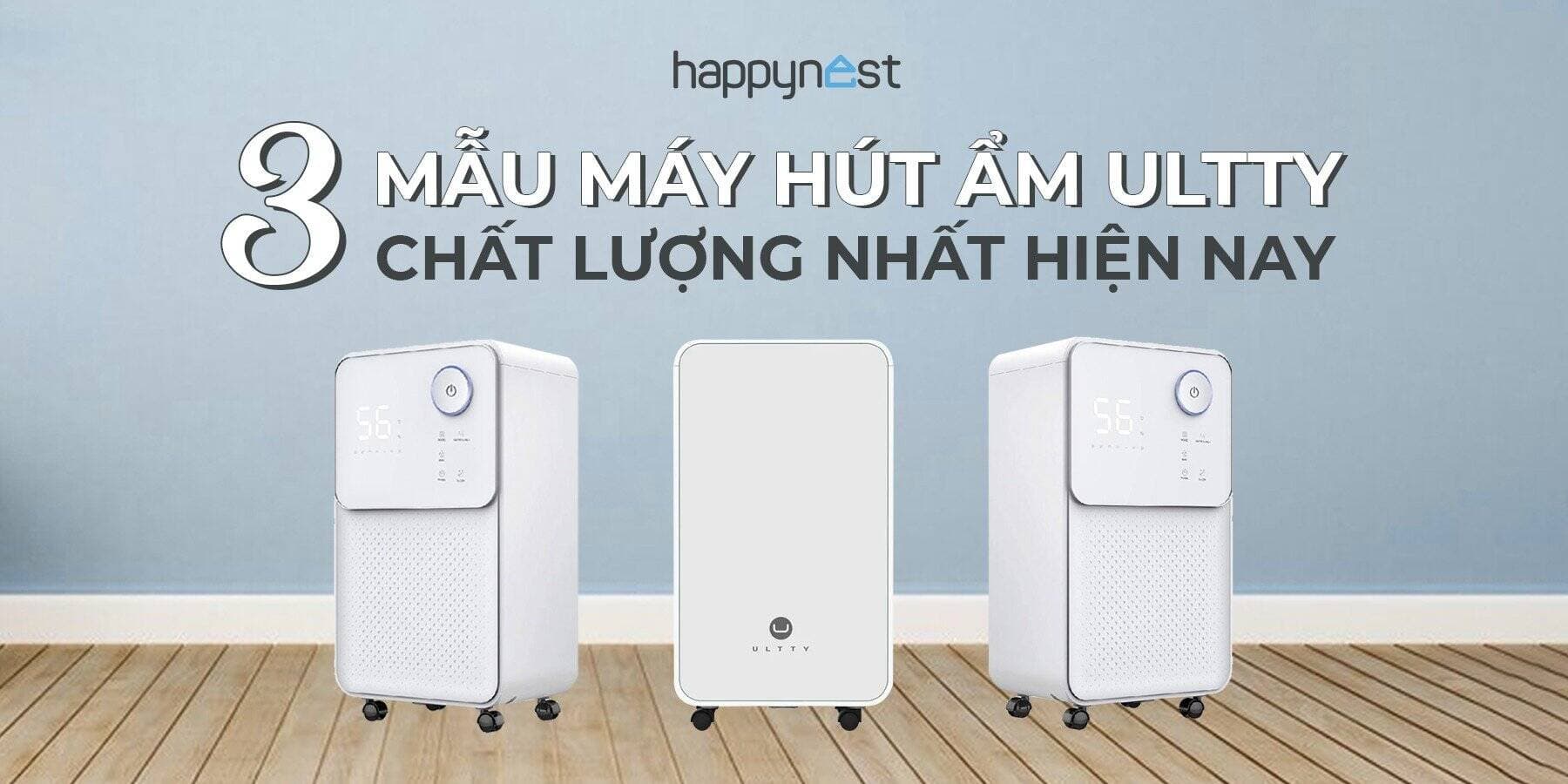 Đánh giá 3 mẫu máy hút ẩm Ultty chất lượng nhất hiện nay