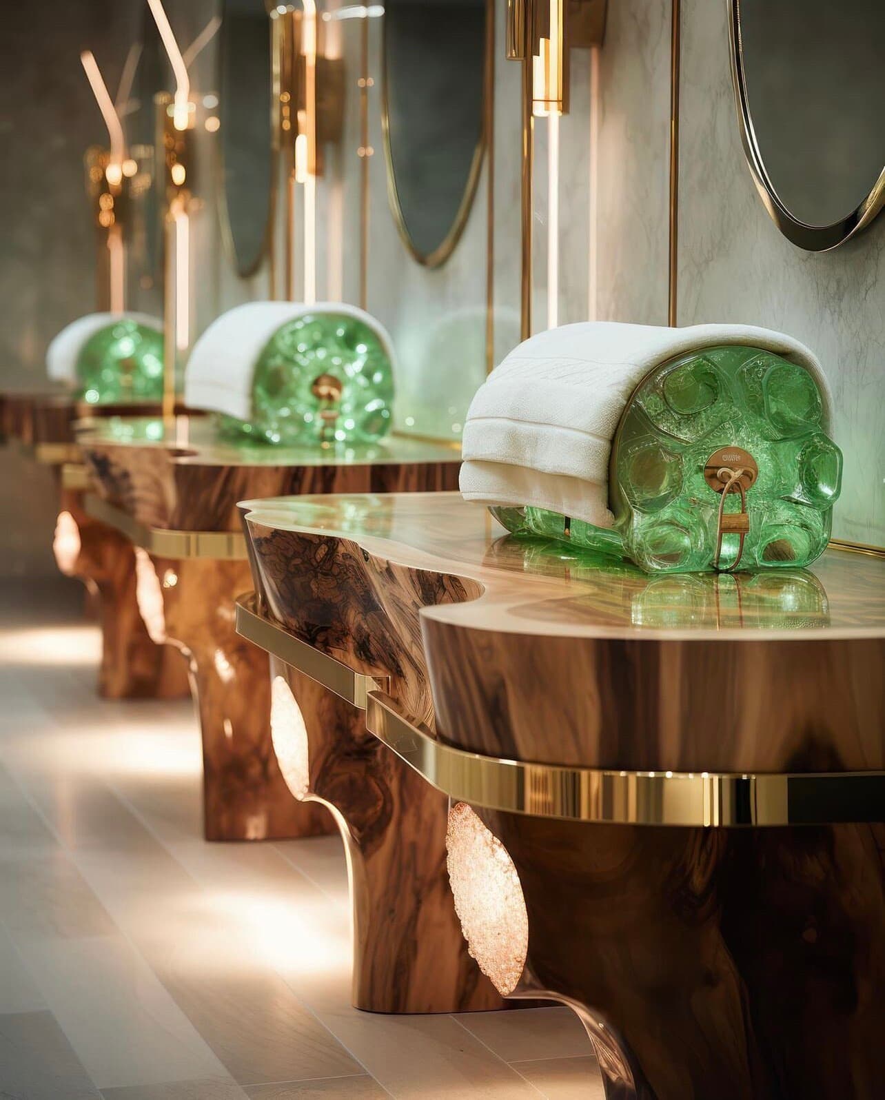 Công trình spa làm bằng ĐÁ XANH NGỌC CAO CẤP