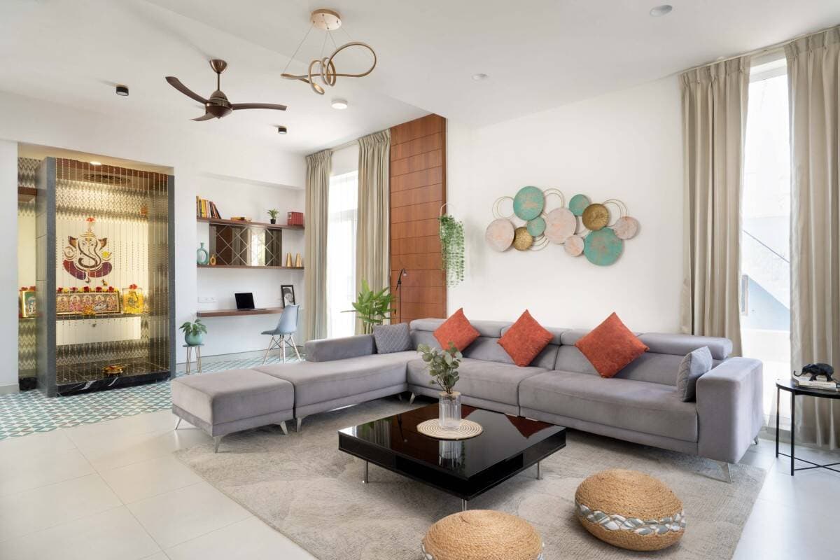 Nhà vừa để ở vừa cho thuê với cách thiết kế đơn giản mà sắc nét, thu hút