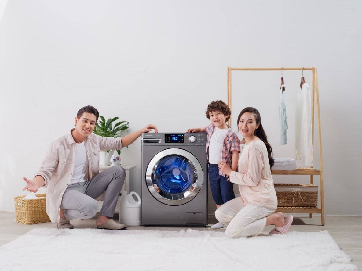 Gia đình có nhiều trẻ em nên chọn máy giặt loại nào tốt và tiết kiệm?