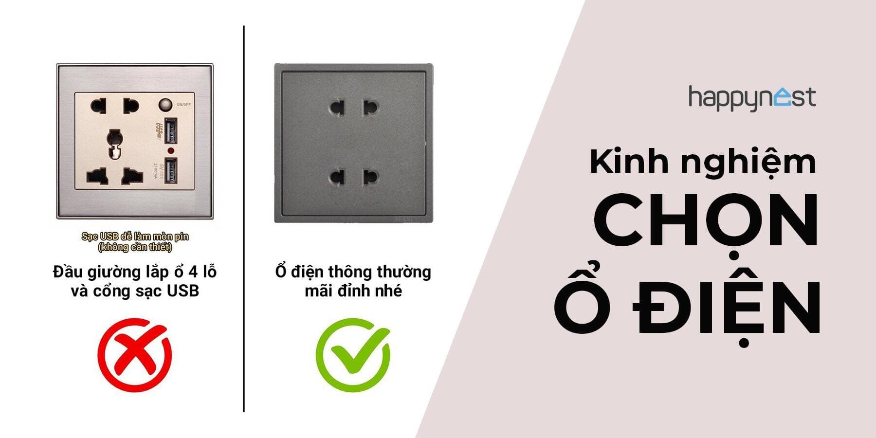 Kinh nghiệm chọn ổ điện dành cho những tấm chiếu mới
