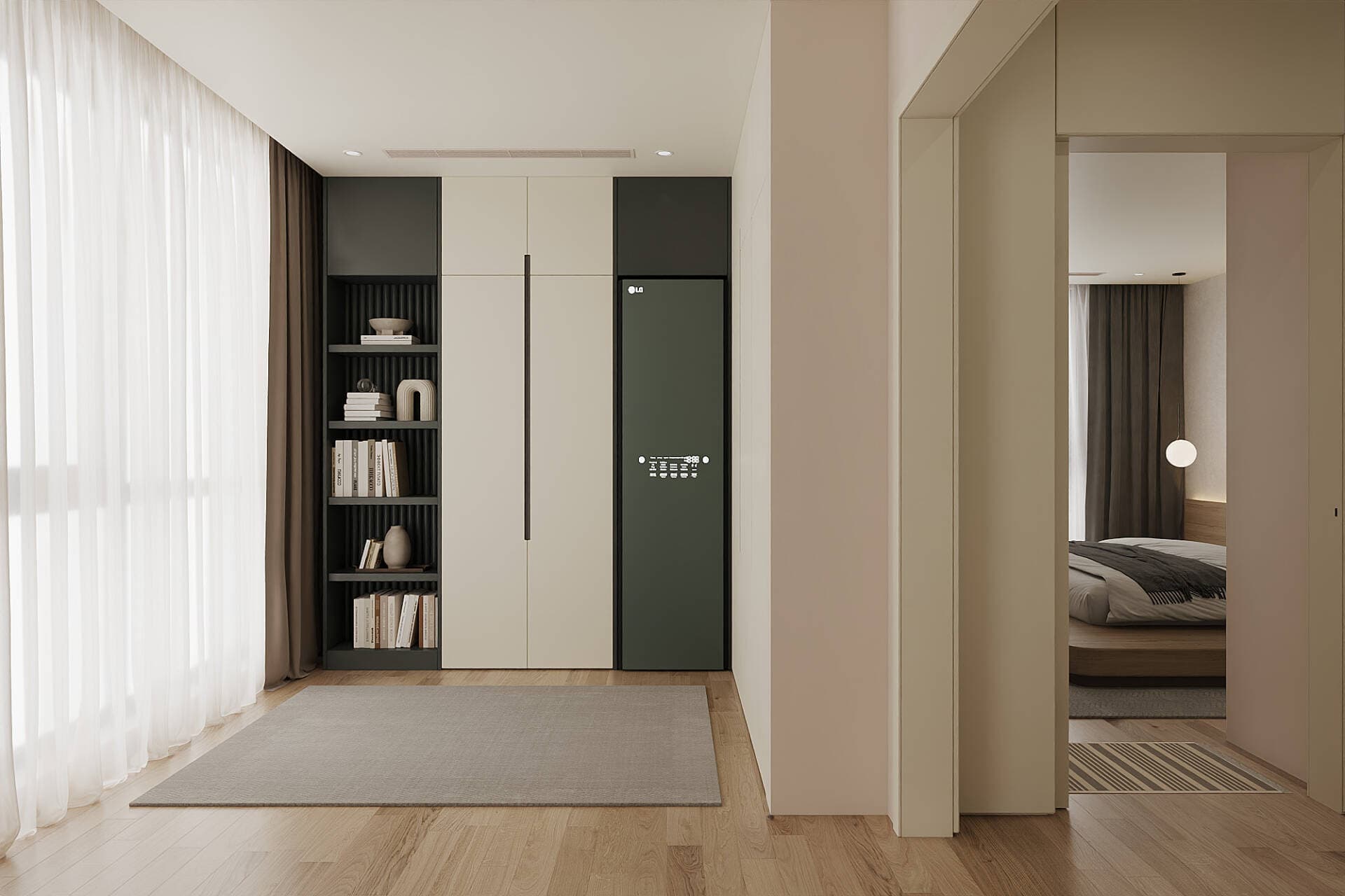 APARTMENT - RLT: Thiết kế tối giản cho cặp vợ chồng mới cưới tại khu đô thị cao cấp
