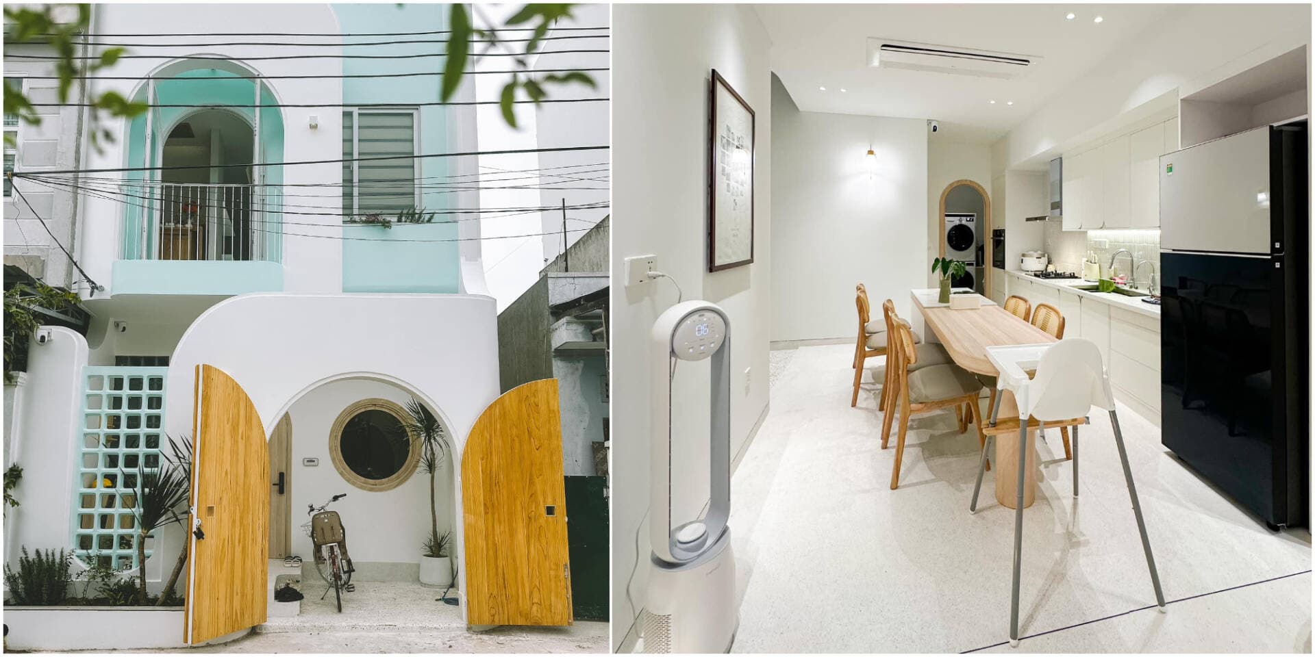 Nhà 5x13m đơn giản, nhẹ nhàng của gia đình 3 người, hoàn thiện với 1,2 tỷ đồng