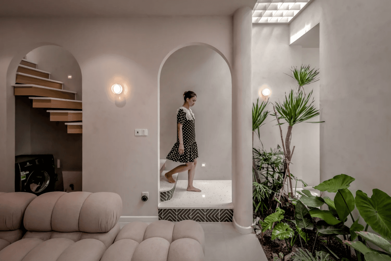 5 ngôi nhà sở hữu đường cong mềm mại