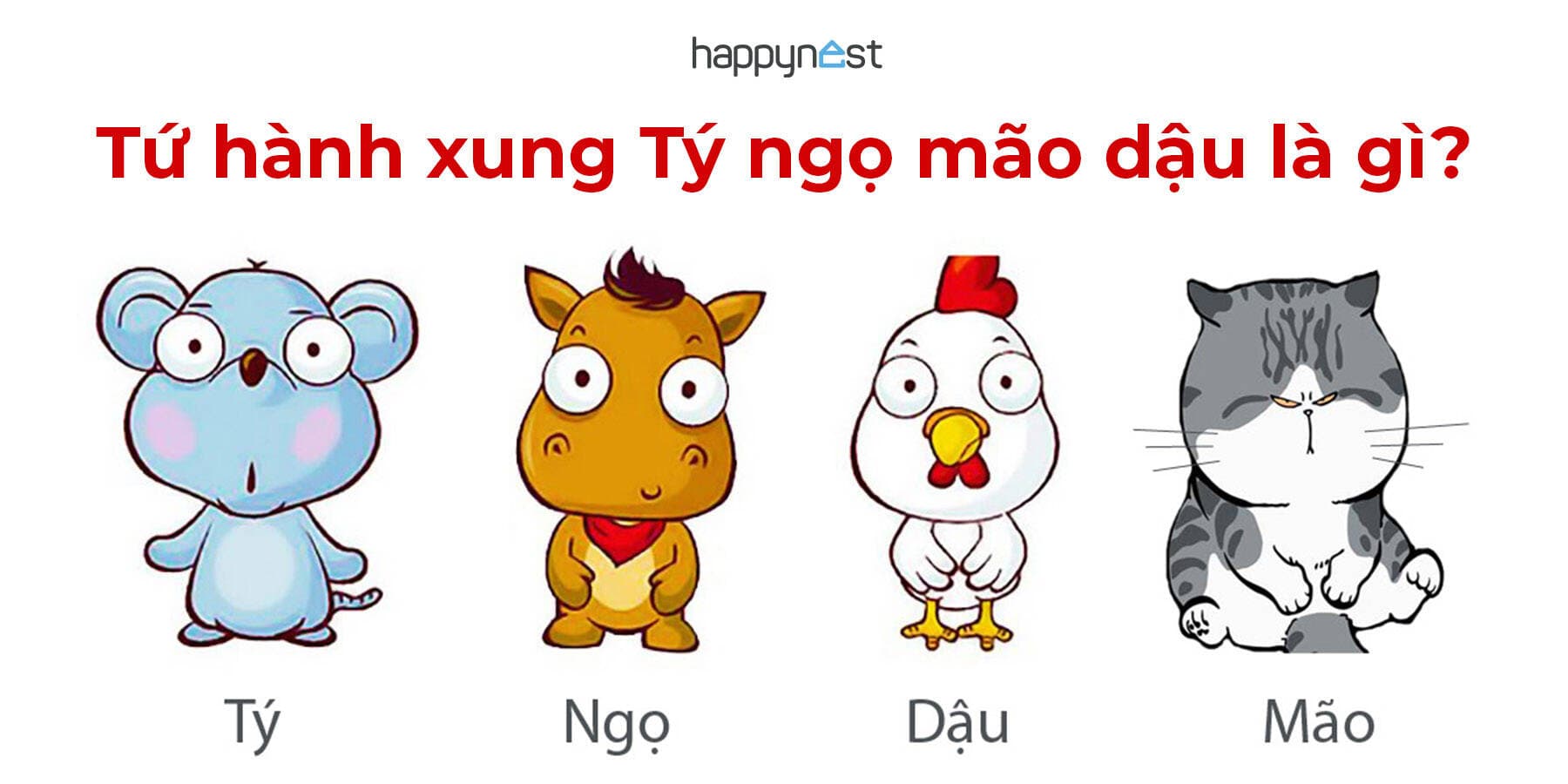 Tứ hành xung Tý Ngọ Mão Dậu là gì? Cách hóa giải chi tiết để giảm xung khắc
