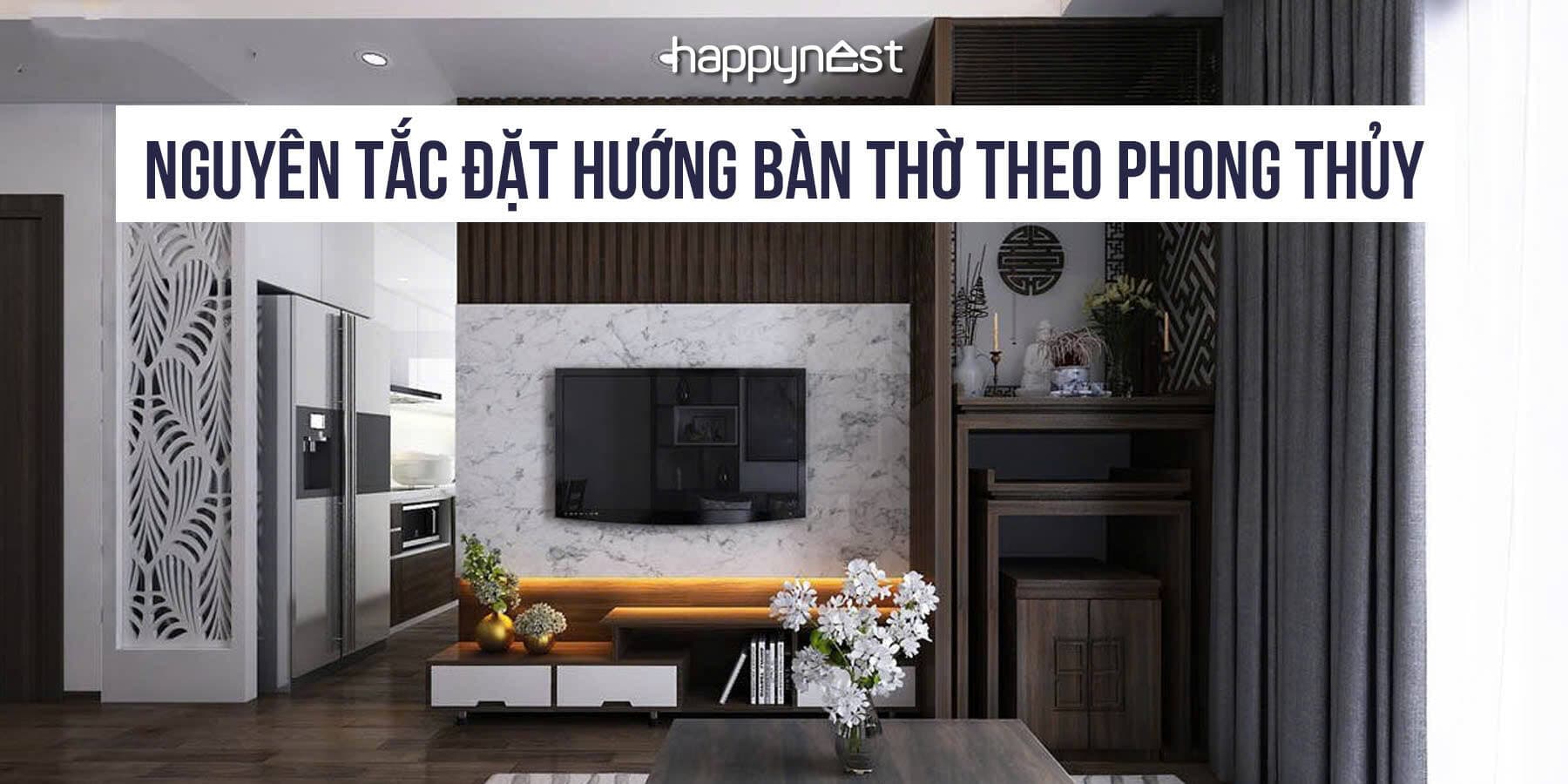 Hướng bàn thờ tính như thế nào và nên đặt theo tuổi ai?