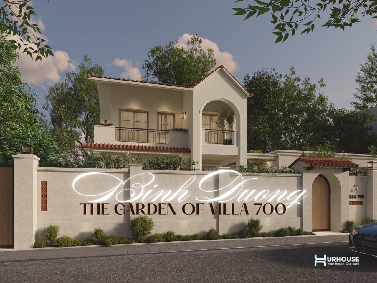 Biệt thự The Garden of Villa 700 tại Bình Dương mang tinh thần Tuscany hòa cùng nếp sống Việt