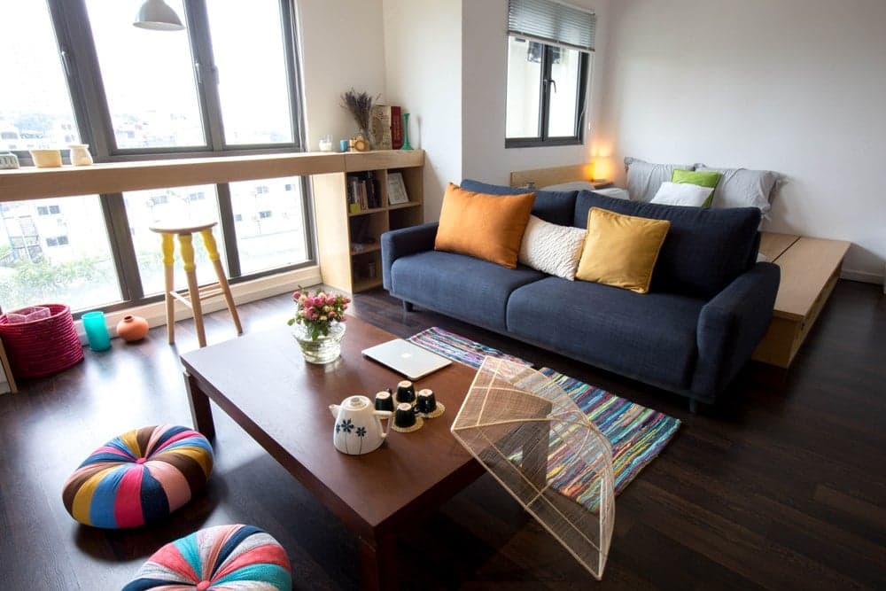 Chỉ 45m2 và mức đầu tư 100 triệu, căn hộ studio này đã trở thành chốn về ấm áp của cô nàng độc thân