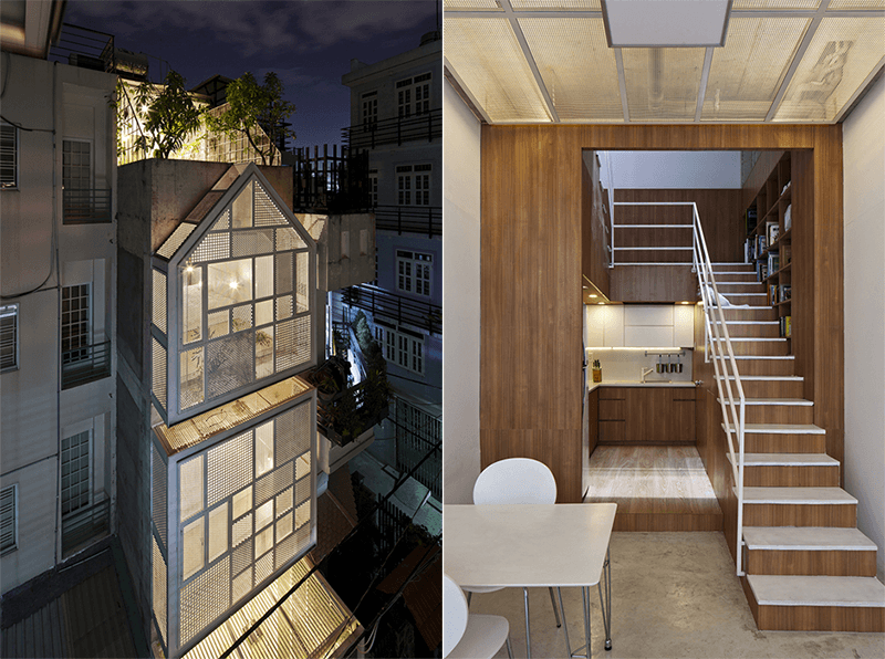 3x10 House: Phong cách cởi mở, thoáng nét sâu lắng với cấu trúc nhiều lớp trong nhà ống