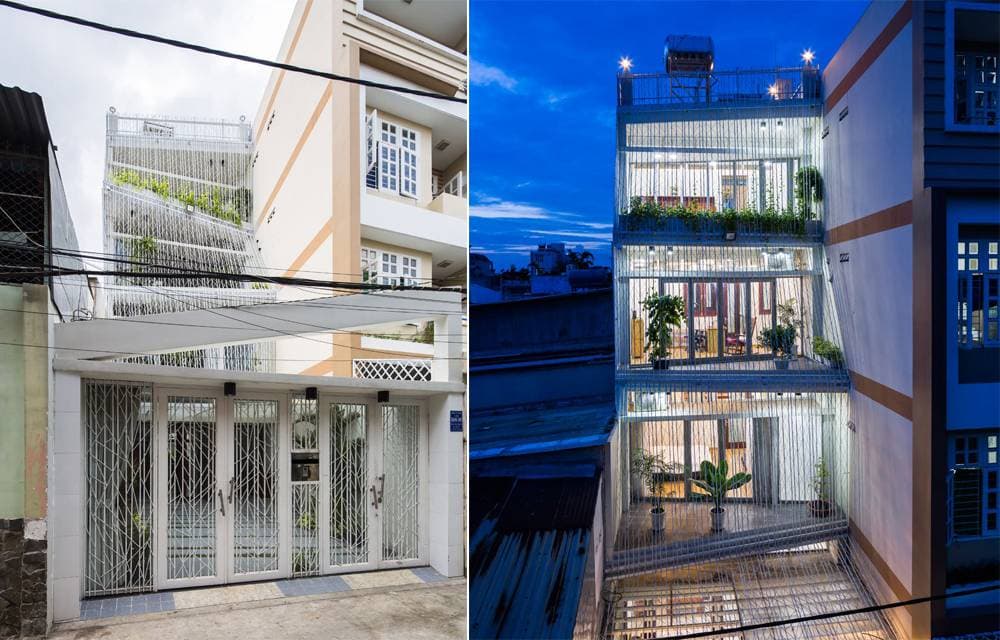 Breeze House – căn nhà phố tận dụng giải pháp thông gió tự nhiên vừa tiết kiệm điện năng lại có vẻ ngoài vô cùng ấn tượng