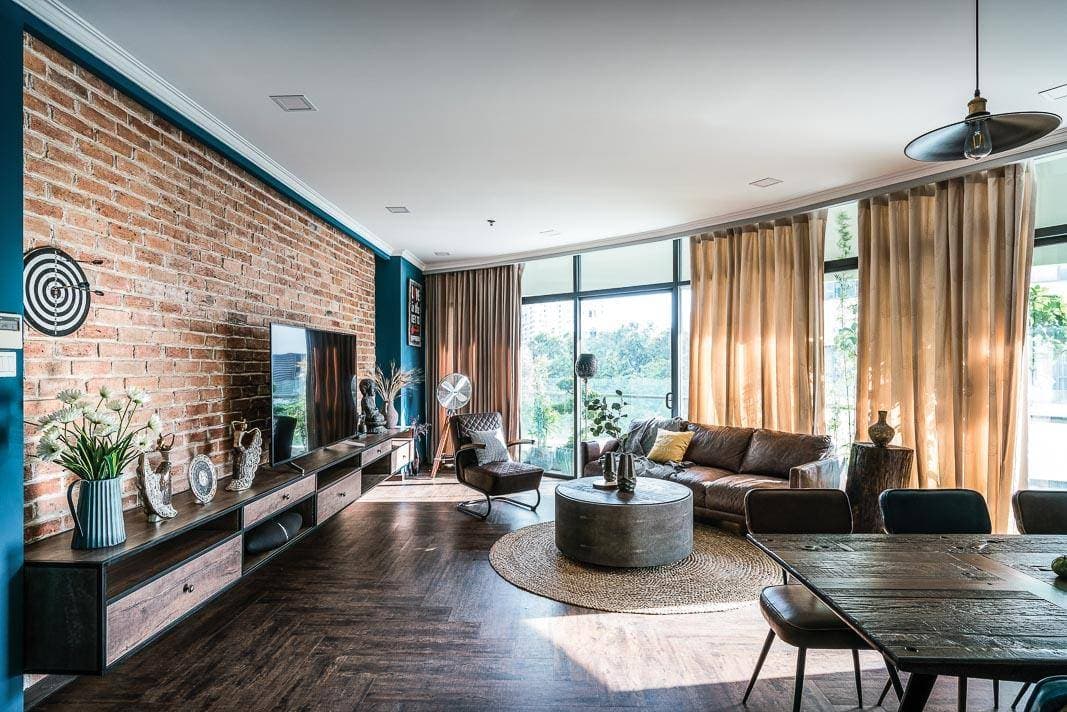 Câu chuyện cổ tích trong căn hộ Rustic ấm áp, xinh xắn tại chung cư cao cấp City Garden, Sài Gòn