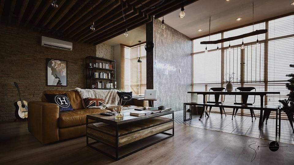Có một căn hộ cũ kỹ đã biến hóa thành không gian mộc mạc đầy ngọt ngào mang tên Rustic Home