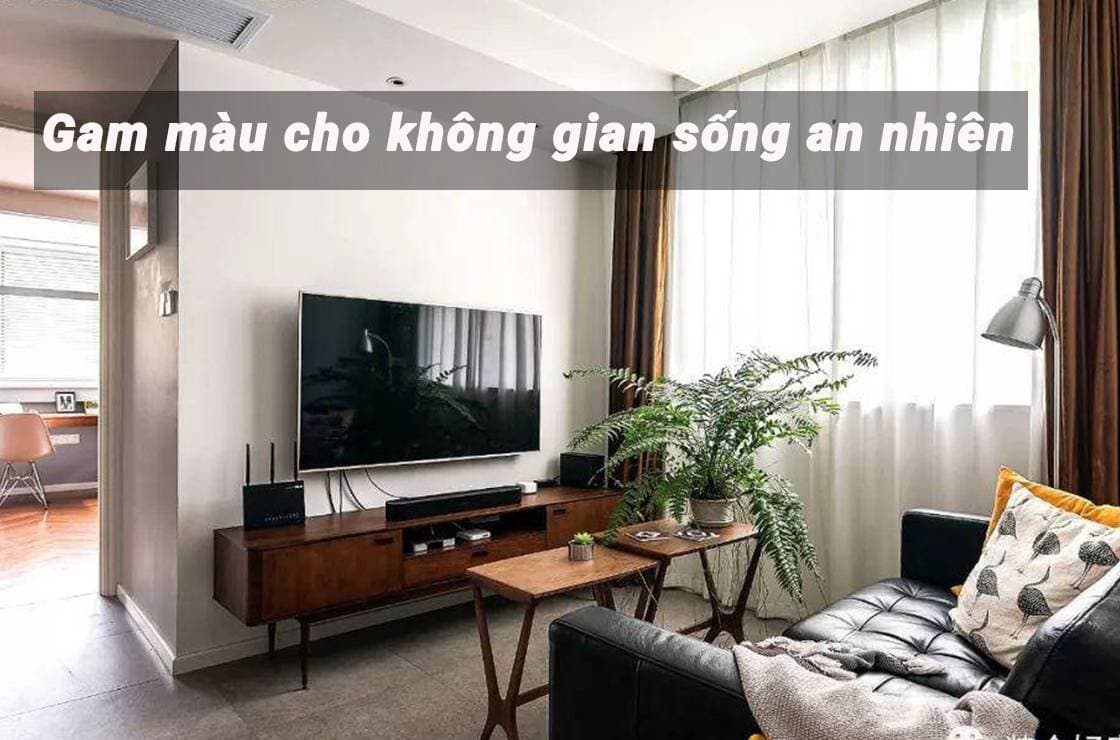 7 gam sơn màu dành cho gia chủ yêu sự an nhiên, thư giãn