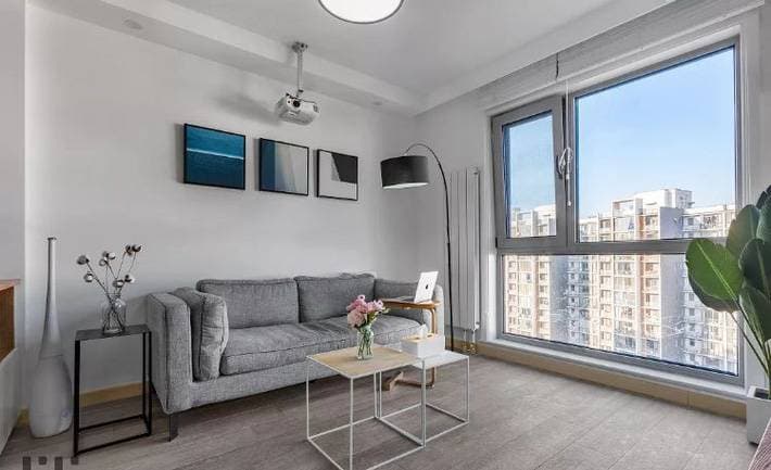 Căn hộ 35m2 đẹp và sang nhờ cách bố trí nội thất đơn giản của cô gái độc thân