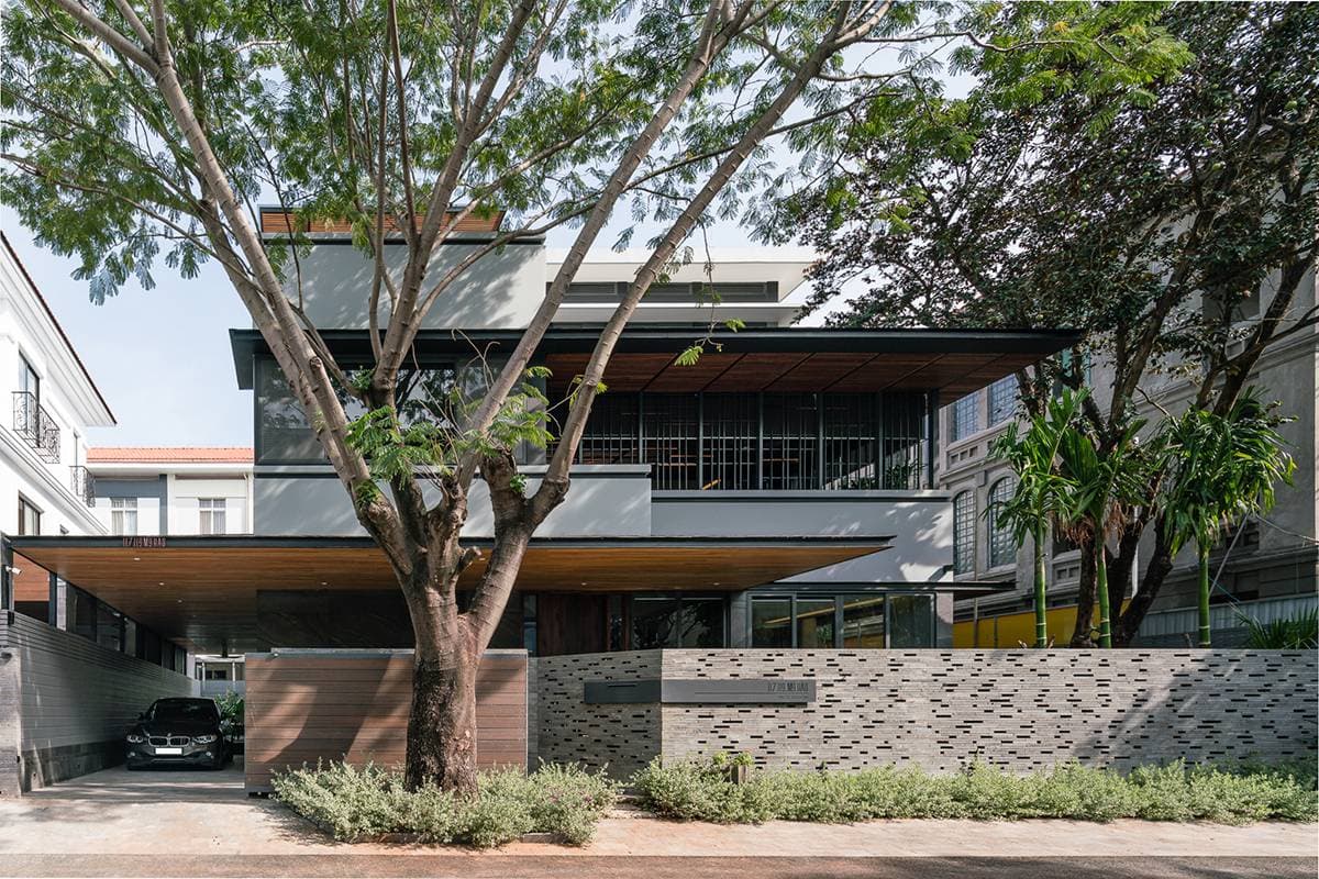 Canopy Villa gây thương nhớ bởi những mái hiên dài dưới tán cây xanh mướt