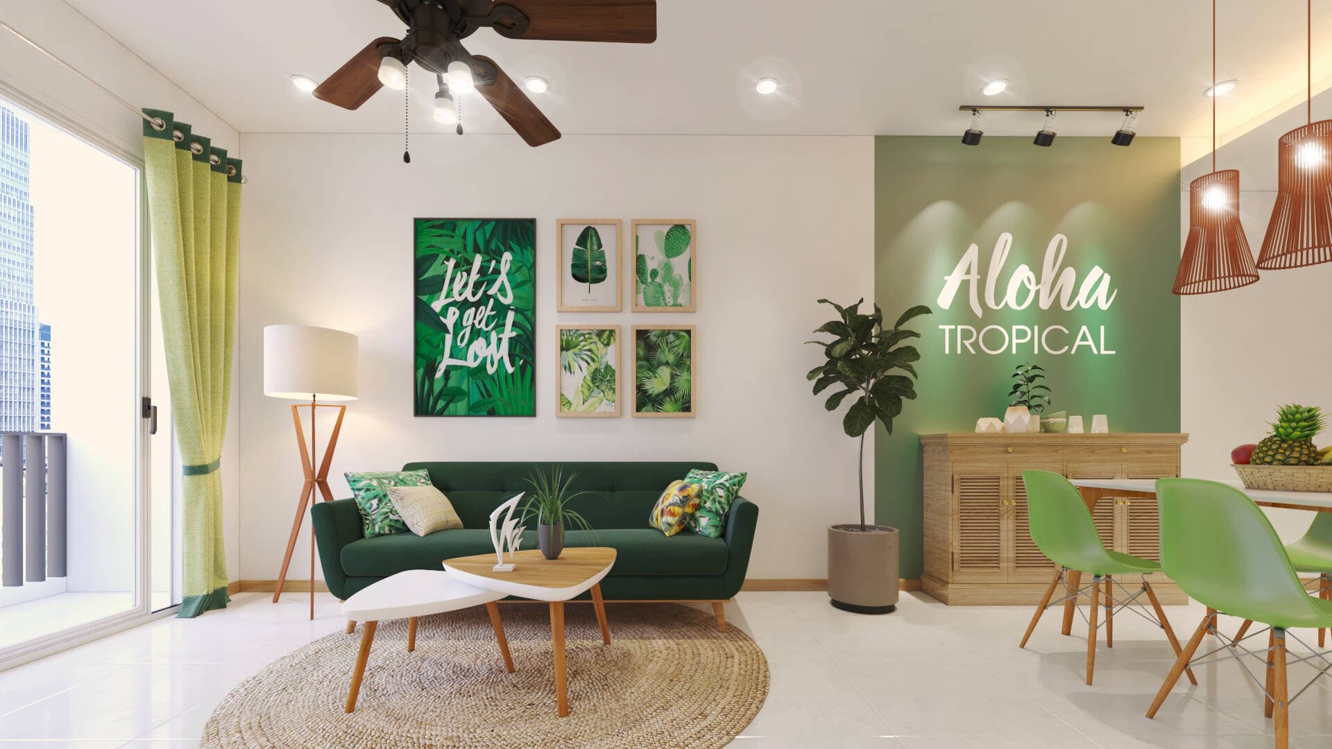 Phong cách nhiệt đới (Tropical Style) là gì? Đặc trưng của phong cách nhiệt đới trong thiết kế nội thất