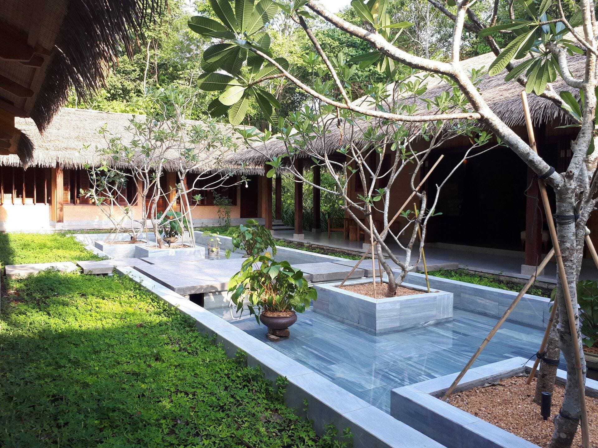 Khu spa của Mango Bay resort được cải tạo dựa trên tinh thần đơn giản, mộc mạc và ấm cúng