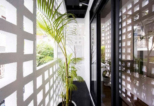 Ứng dụng mới của gạch bông gió trong thiết kế nhà ở